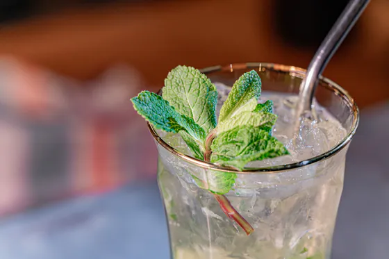 Mojito à la menthe fraîche